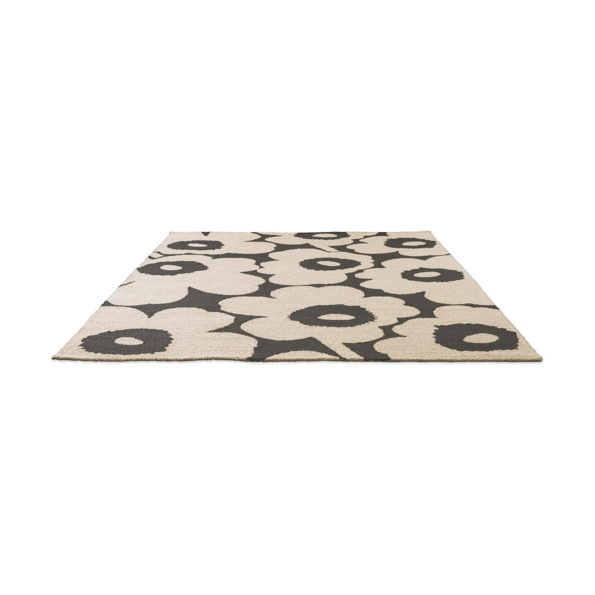 Unikko matta outdoor, Charcoal-white, 250x350 cm Marimekko