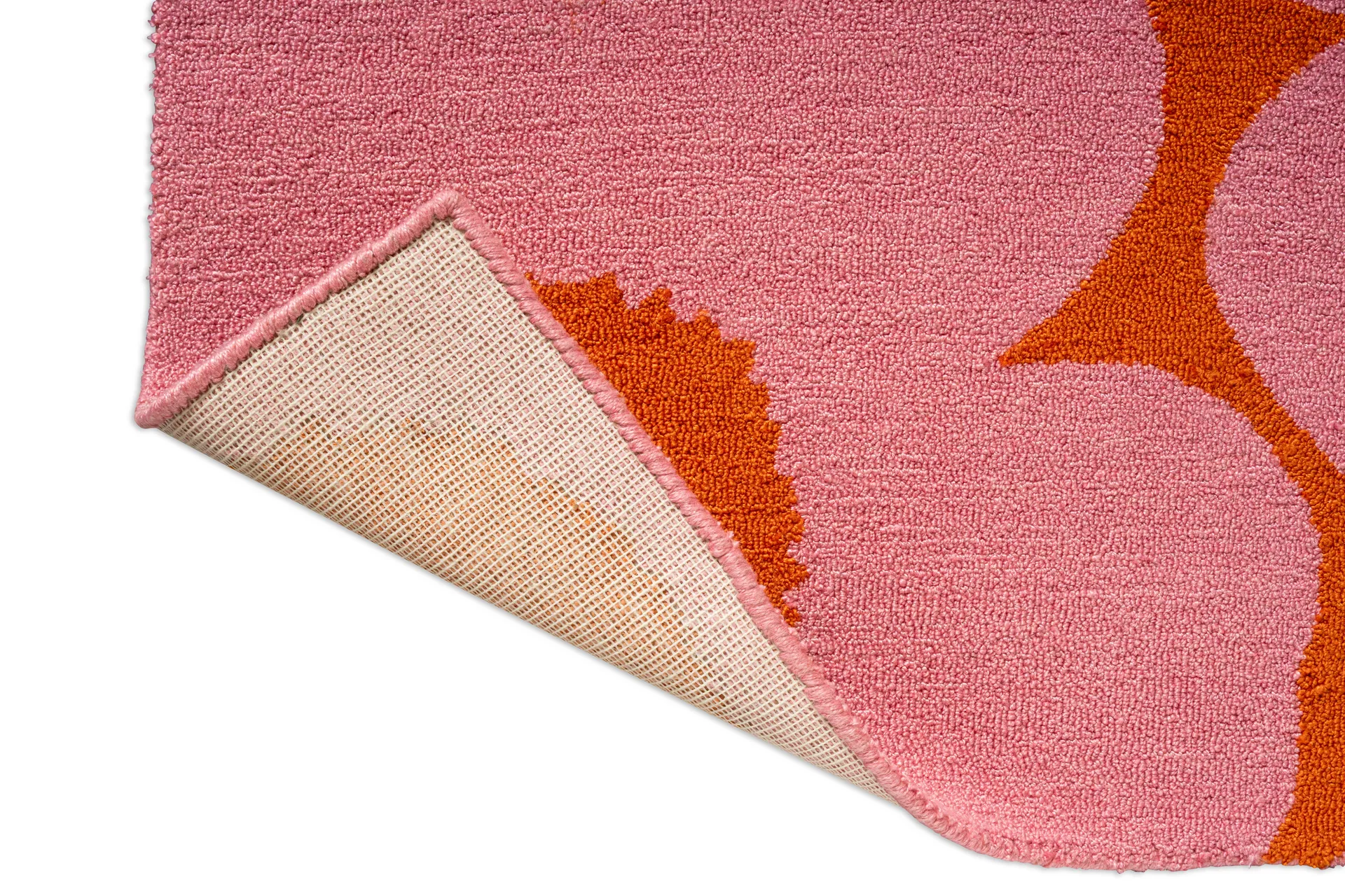 Unikko matta outdoor, Pink-orange, 140x200 cm Marimekko