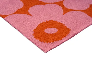 Unikko matta outdoor - Pink-orange, 160x230 cm - Marimekko
