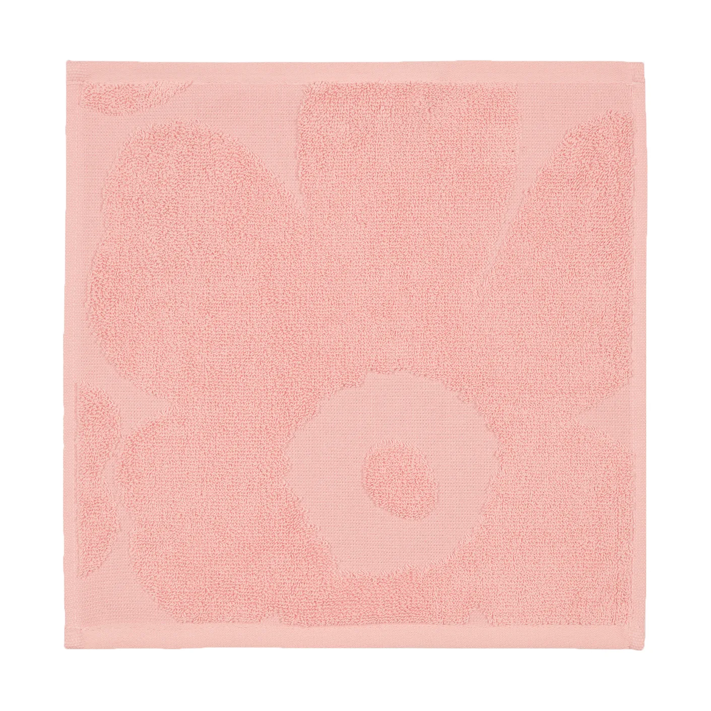 Unikko Mini handduk 30x30 cm, Pink-powder Marimekko