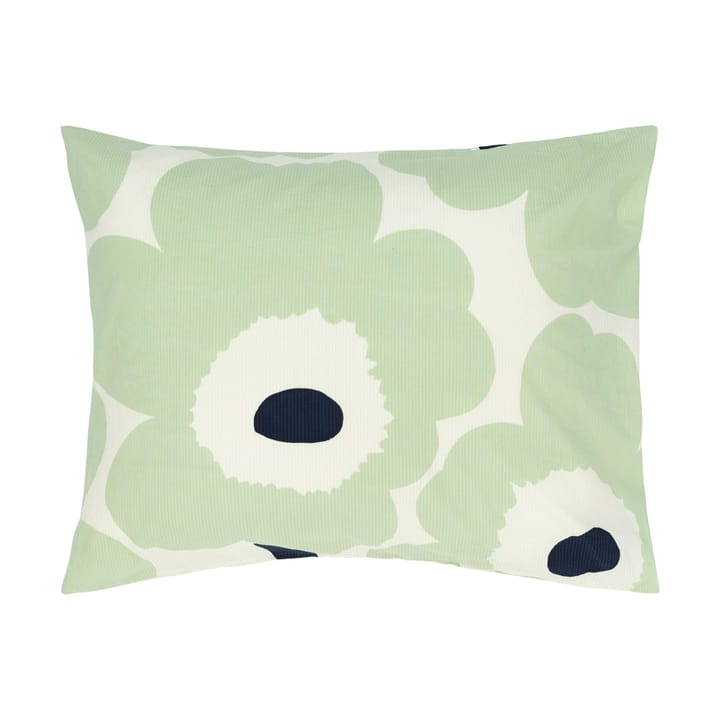 Unikko örngott 50x60 cm - Off white-sage-dark blue - Marimekko