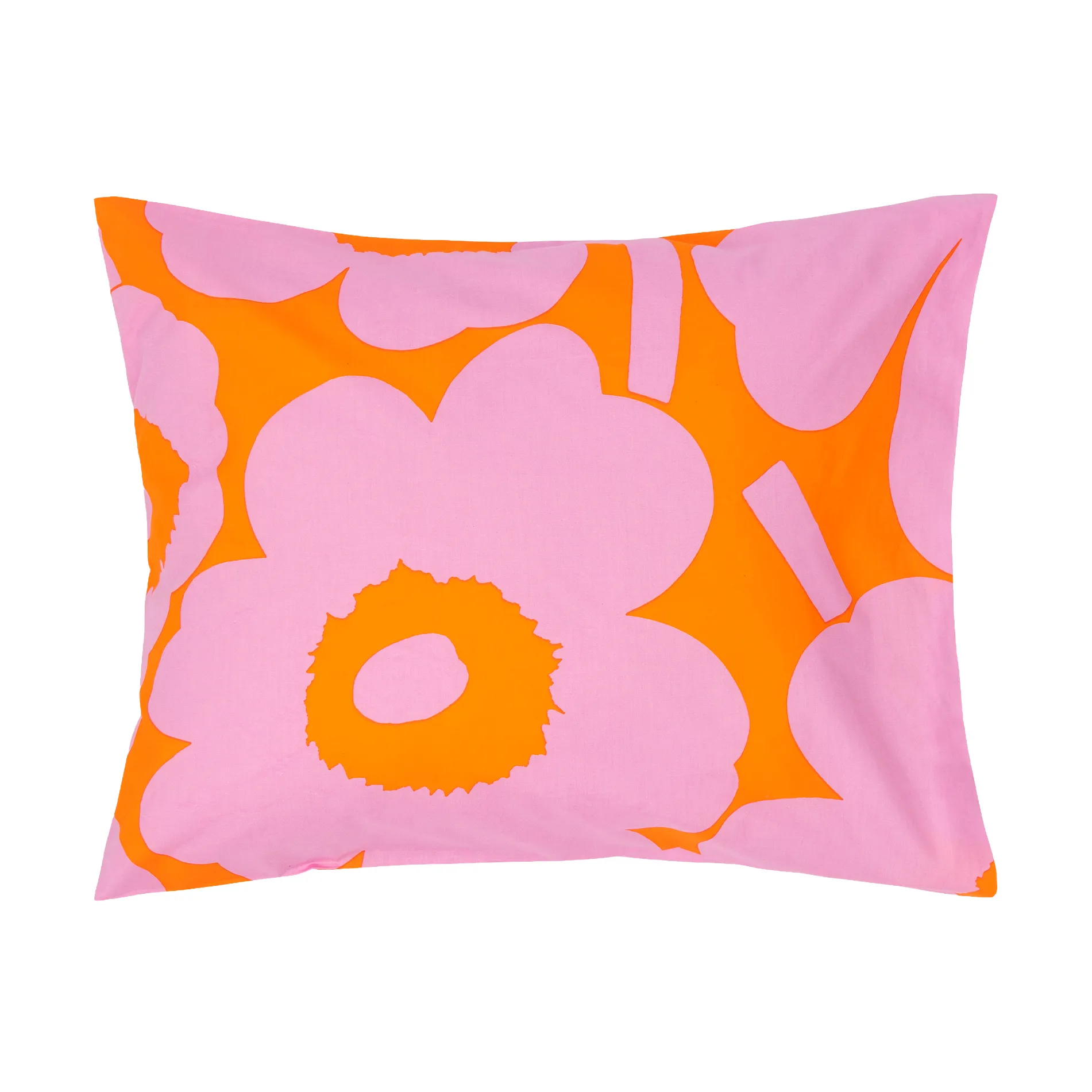 Unikko örngott 50x60 cm, Orange-pink Marimekko