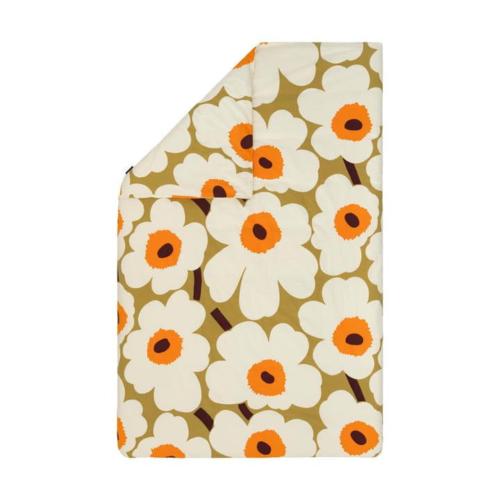 Unikko påslakan 150x210 cm, Beige Marimekko