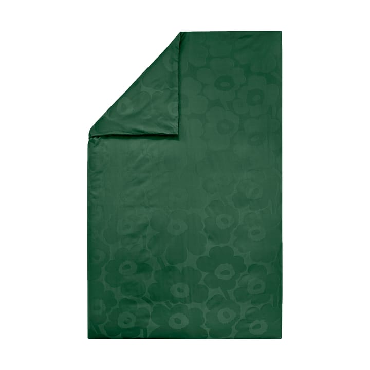 Unikko påslakan 150x210 cm - Dark green-green - Marimekko