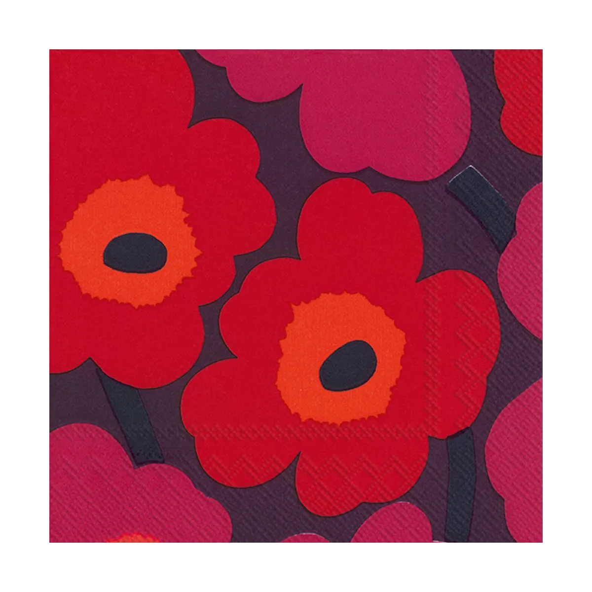 Marimekko Unikko servett 33x33 cm 20-pack Mauve