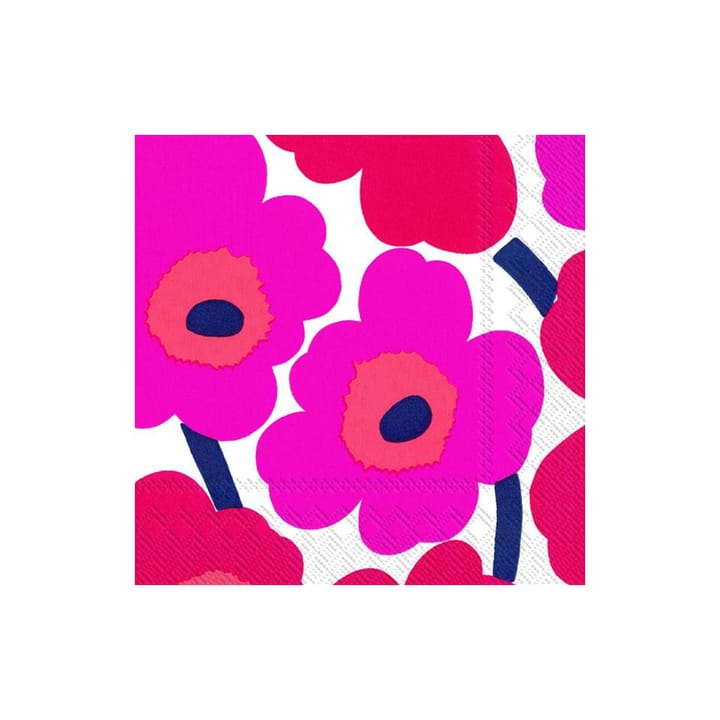 Unikko servett 33x33 cm 20-pack - Röd - Marimekko