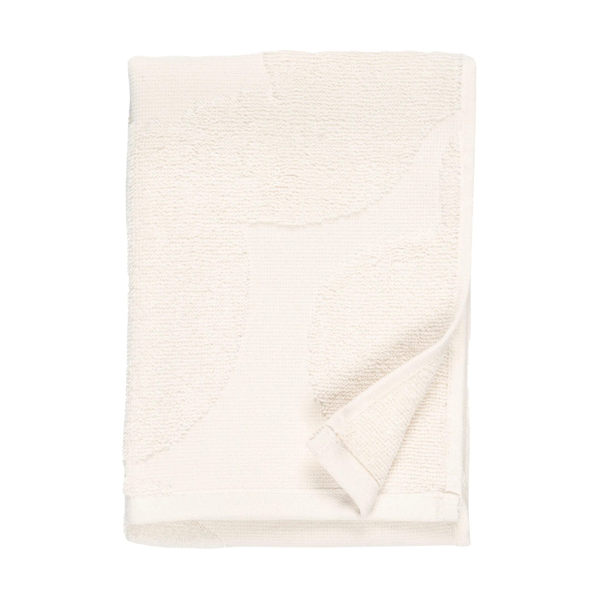 Unikko solid badhandduk 70x150 cm, Ecru Marimekko