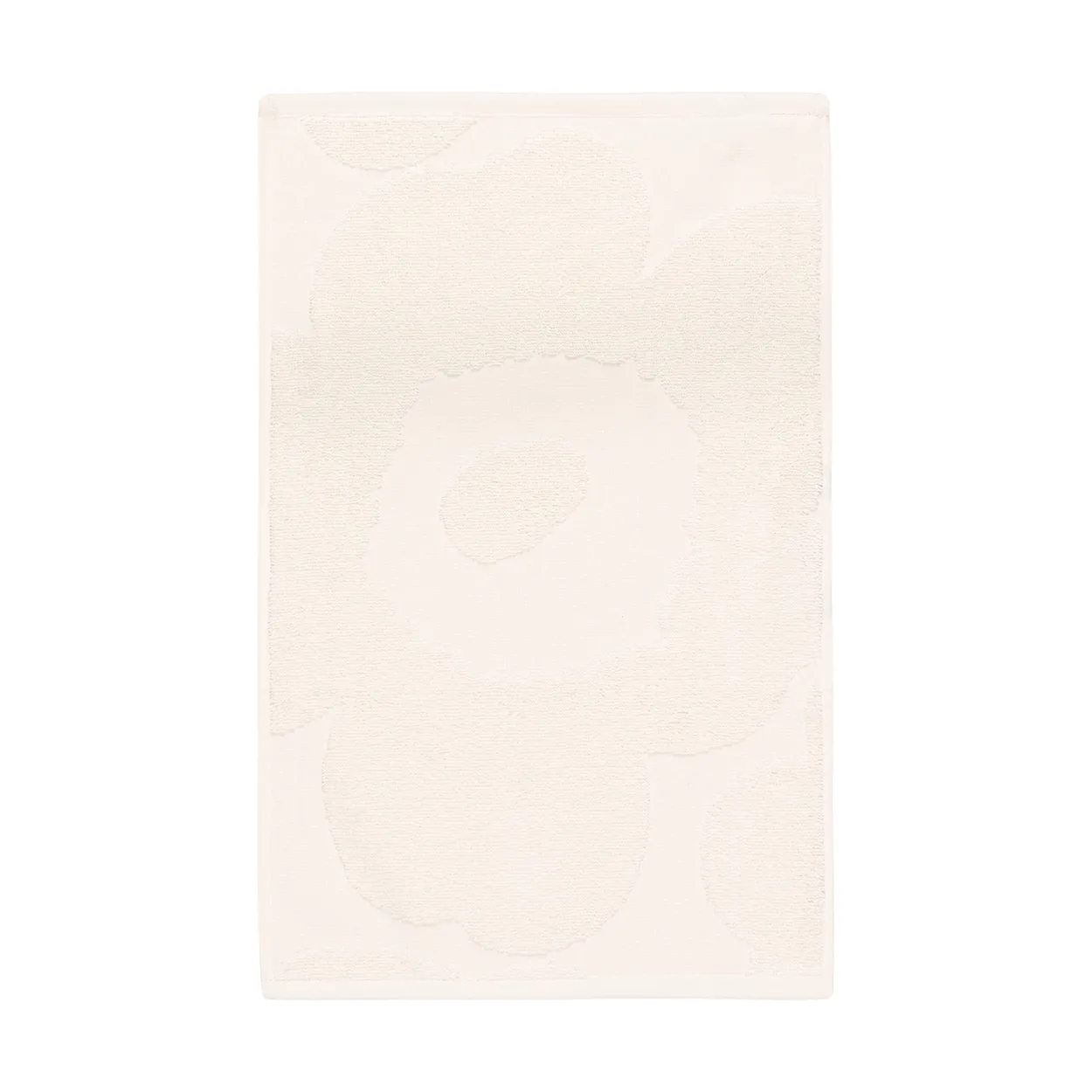 Marimekko Unikko solid gästhandduk 32x50 cm Ecru | Skandinavisk Design | Handdukar | Beige