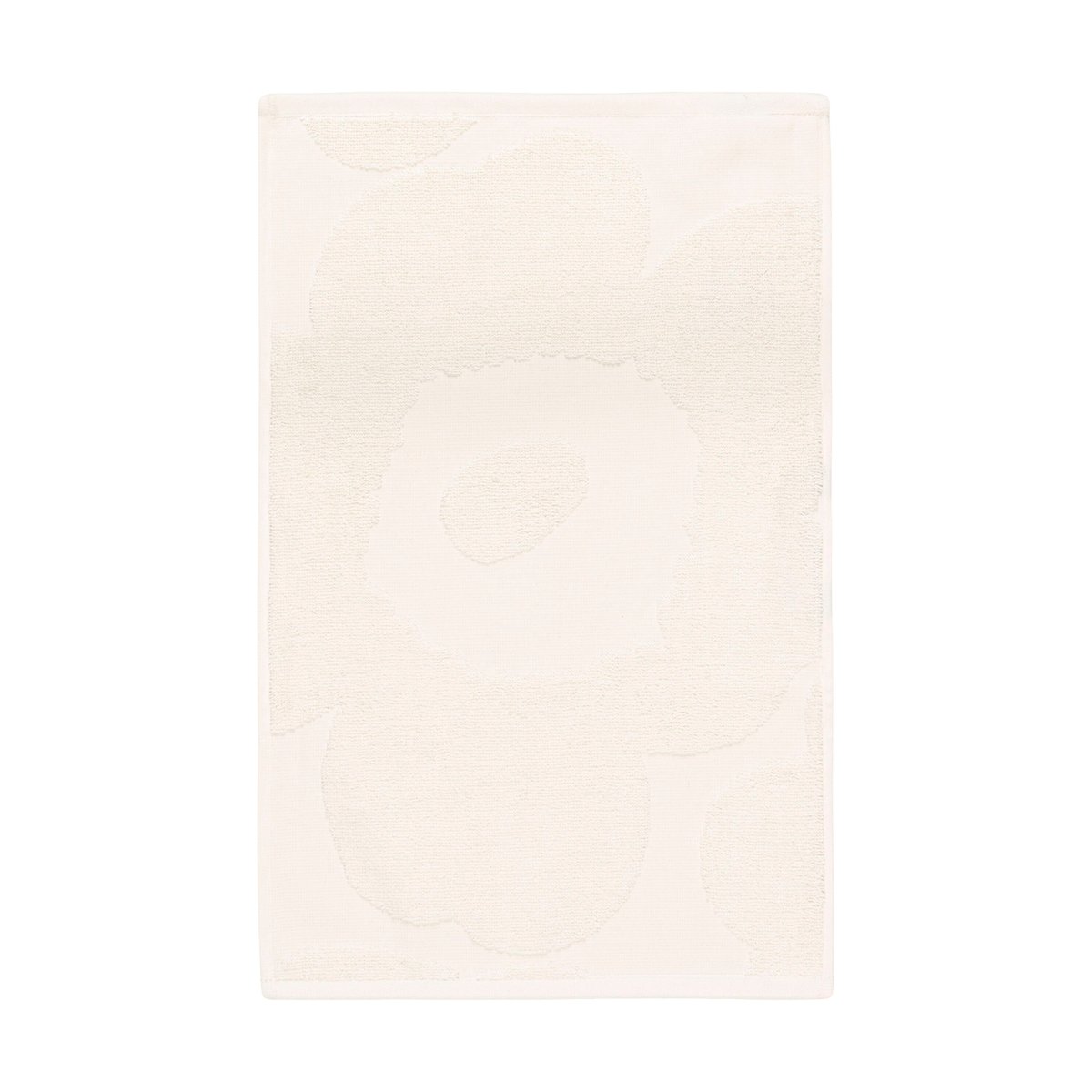 Marimekko Unikko solid gästhandduk 32x50 cm Ecru | Skandinavisk Design | Handdukar | Beige