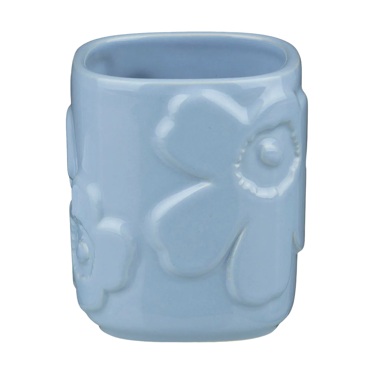 Unikko tandborsthållare, Blå Marimekko