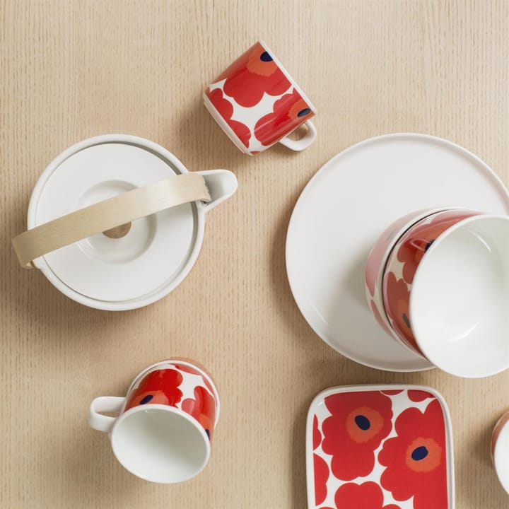 Unikko tekanna 0,7 l, Red-white Marimekko