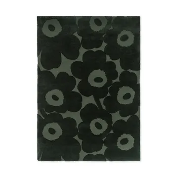 Unikko ullmatta - Dark Green, 250x350 cm - Marimekko