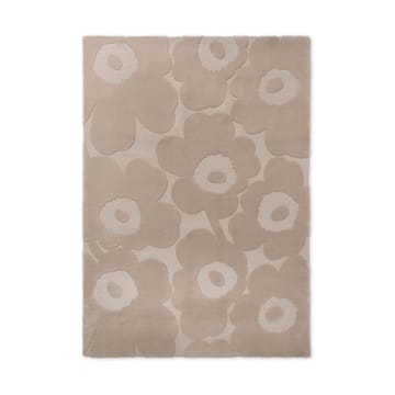 Unikko ullmatta - Light Beige, 140x200 cm - Marimekko