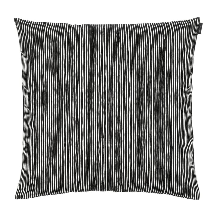 Varvunraita kuddfodral - svart-vit - Marimekko