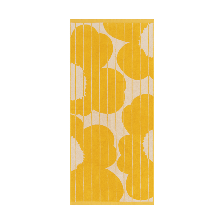 Vesi Unikko badhandduk 70x150 cm - Spring yellow-ecru - Marimekko