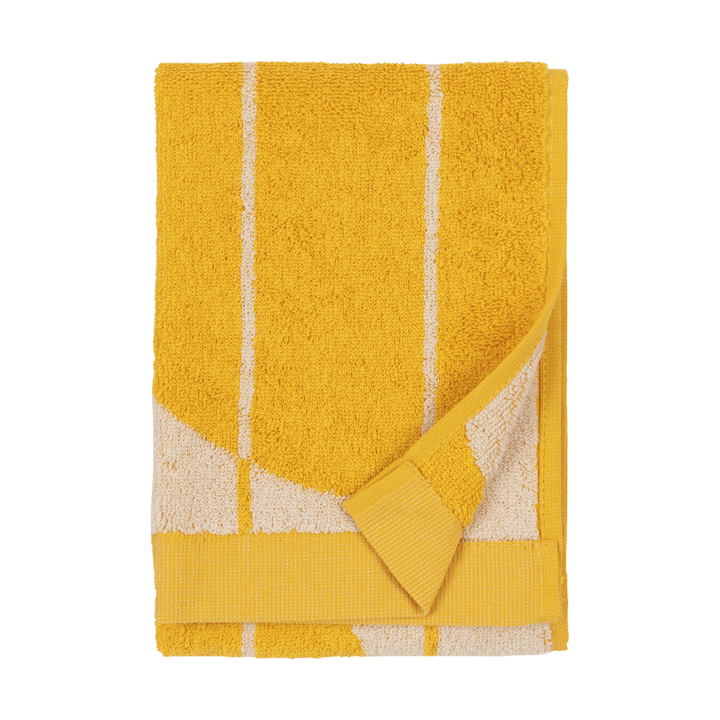 Vesi Unikko gästhandduk 30x50 cm, Spring yellow-ecru Marimekko