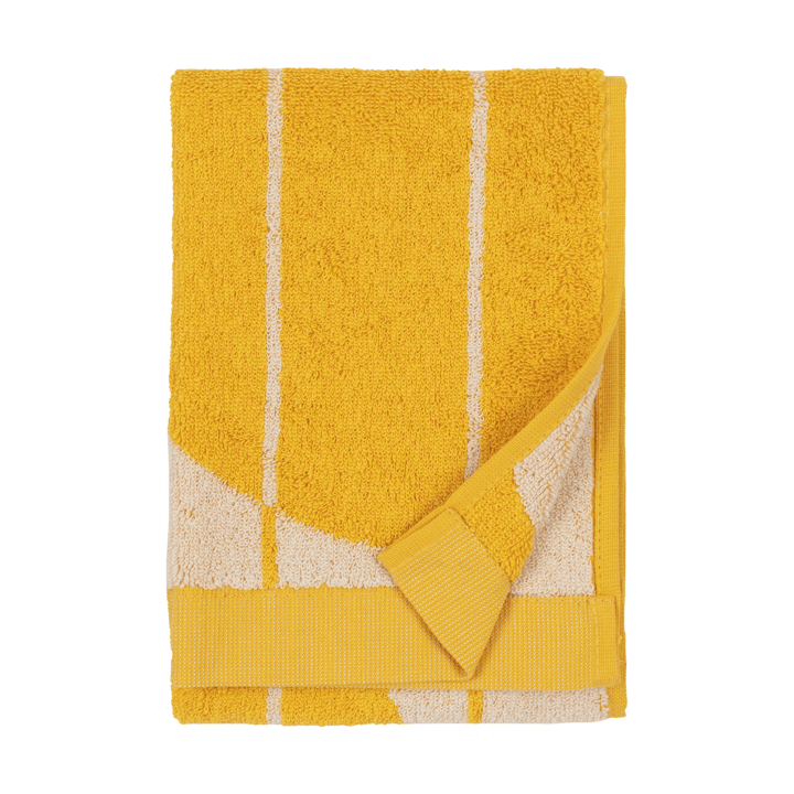 Vesi Unikko gästhandduk 30x50 cm - Spring yellow-ecru - Marimekko