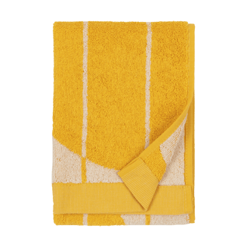 Vesi Unikko gästhandduk 30x50 cm - Spring yellow-ecru - Marimekko