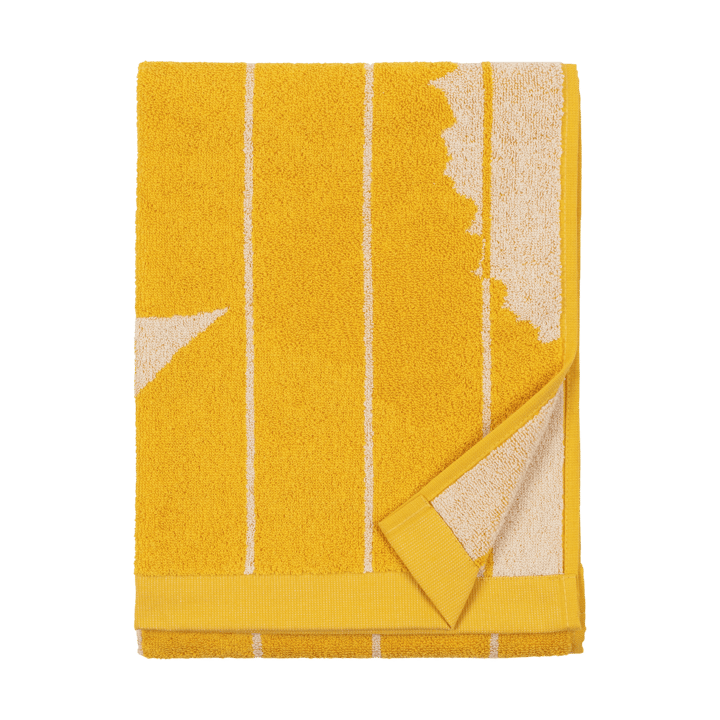 Vesi Unikko handduk 50x70 cm - Spring yellow-ecru - Marimekko