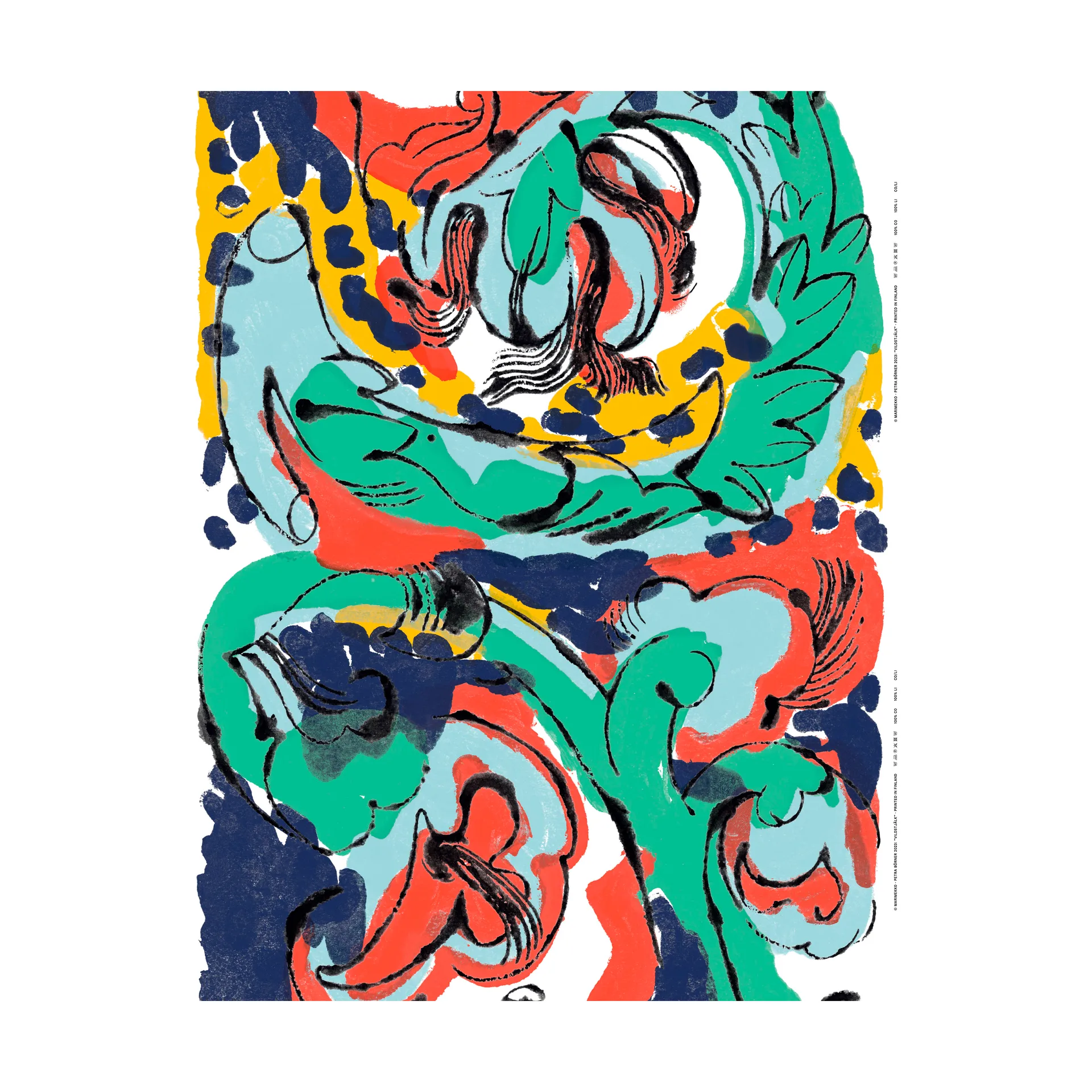 Vildstjälk tyg, Multi Marimekko