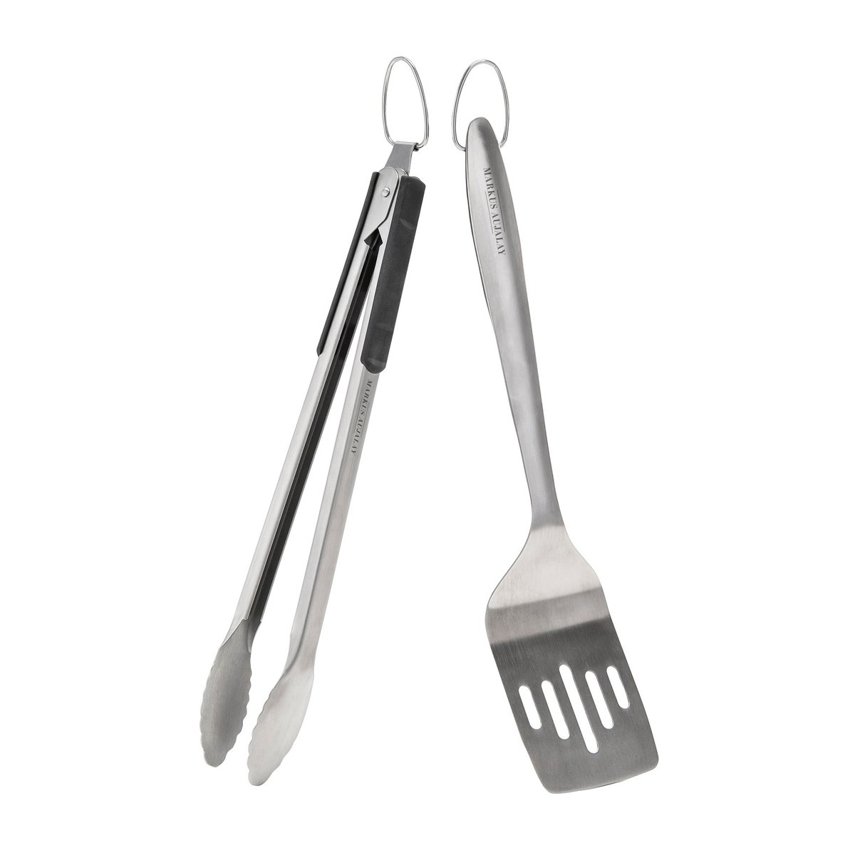 Markus Aujalay Markus BBQ grillset 2 delar 10x43 cm Silver