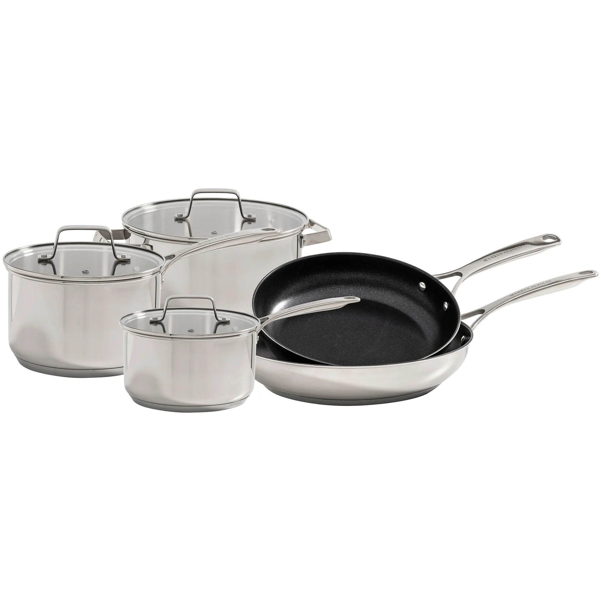 Markus Classic gryt- & kastrullset, 8 delar Markus Aujalay