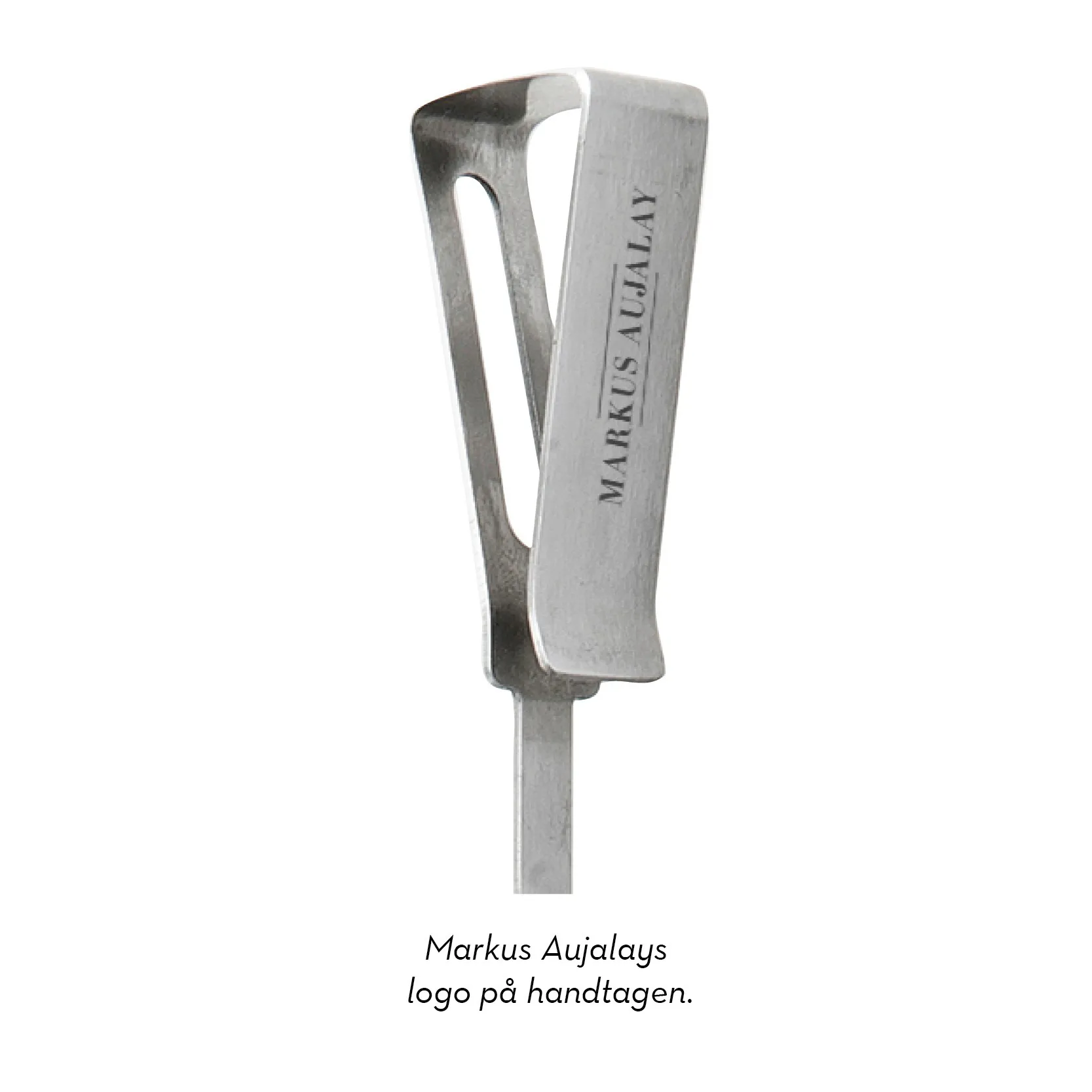 Markus grillspett 8 delar 16x37 cm, Silver Markus Aujalay