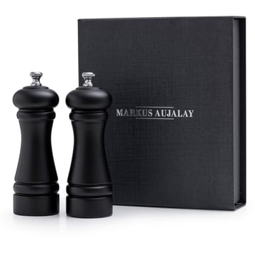 Markus salt- & pepparkvarn set - Svart - Markus Aujalay