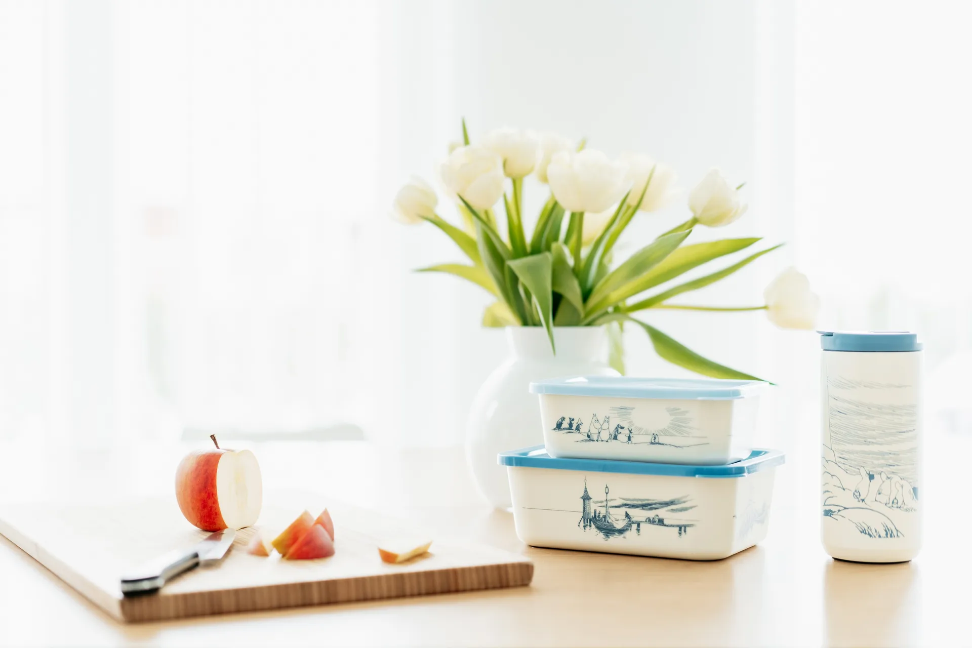 Mumin horisont lunchlåda, L, 1,5 L Martinex