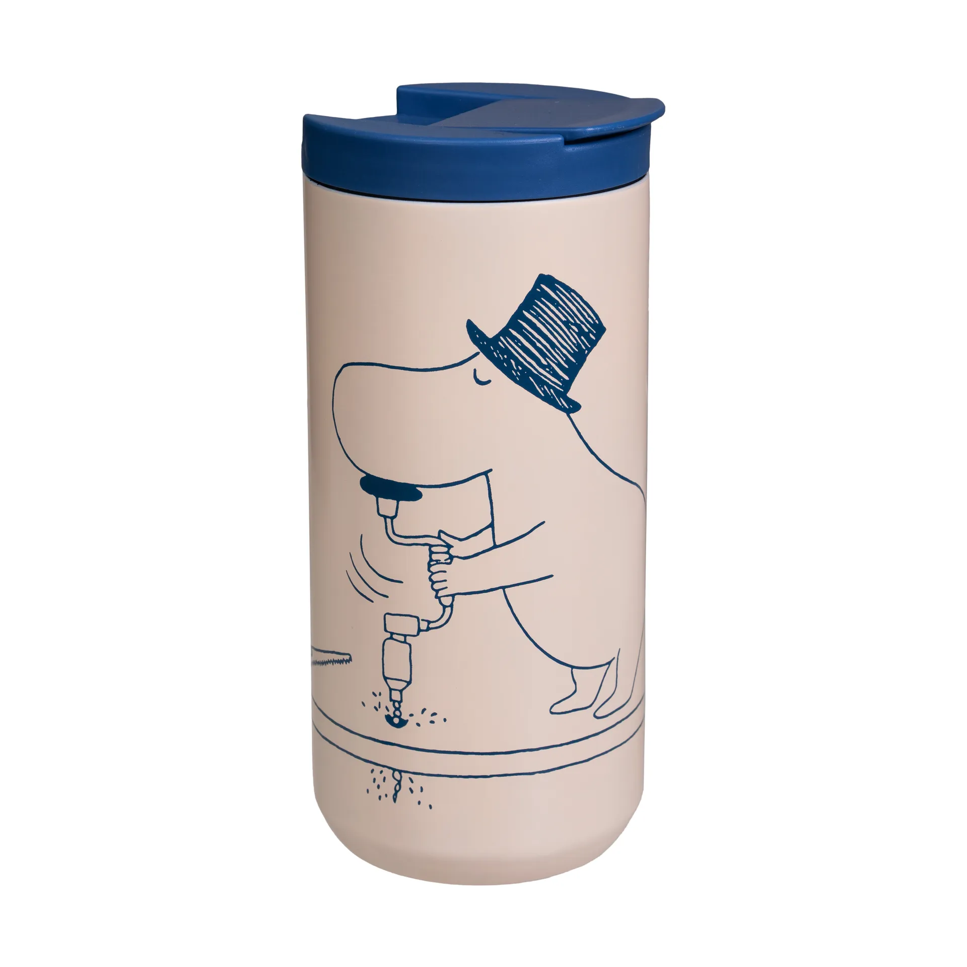 Mumin novels termosmugg, Muminpappan, 0,45 L Martinex