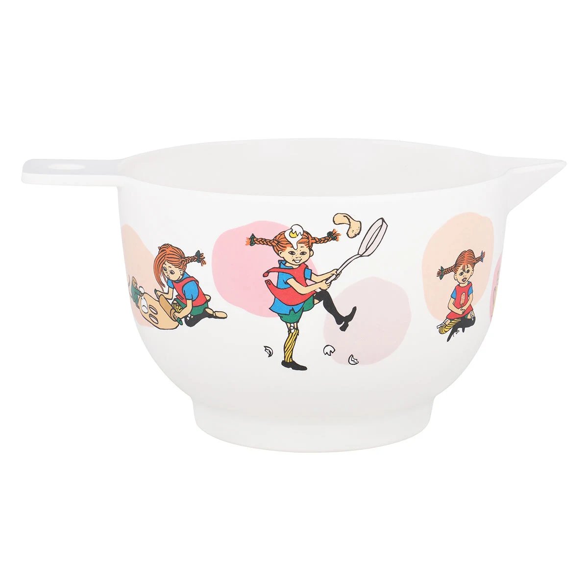 Martinex Pippi bakar bakskål 1,9 l Rosa | Skandinavisk Design | Bunkar & Vispskålar |