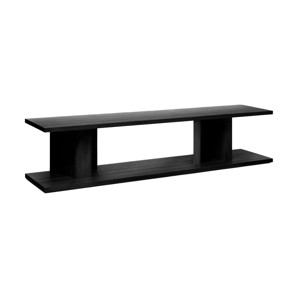 Massproductions BIT sidobord Black stained oak | Skandinavisk Design | Avlastningsbord & Sidobord | Svart