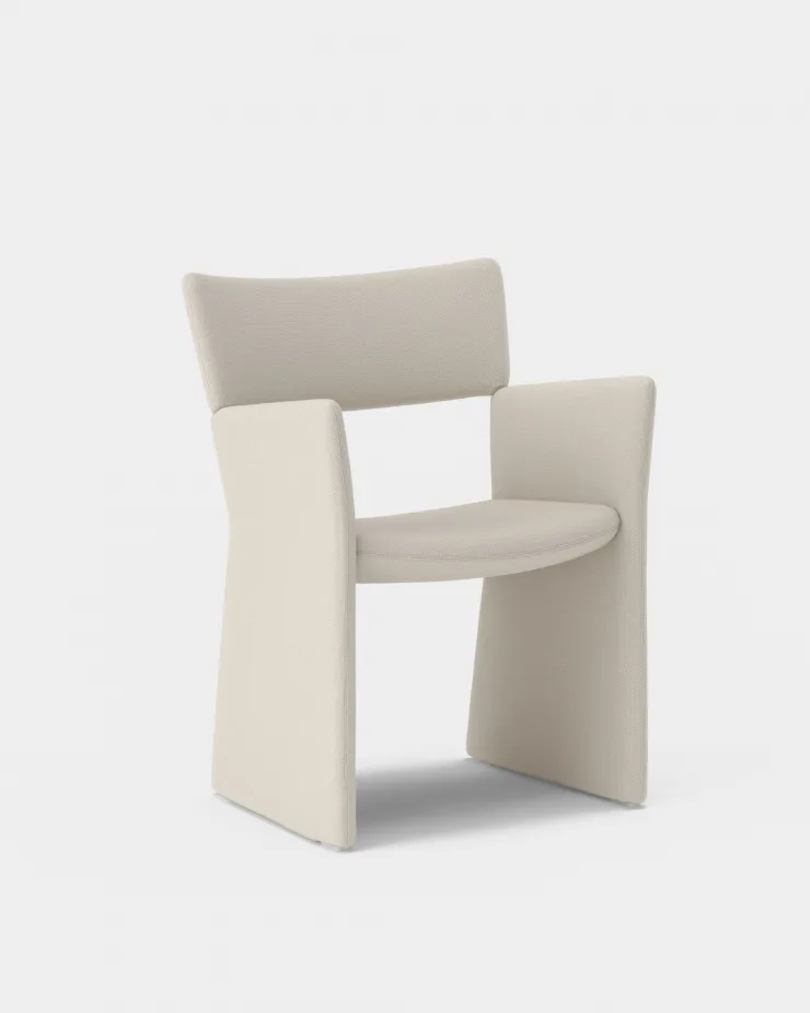 Crown armchair stol, Geneva Shingle - 2854/120 Massproductions