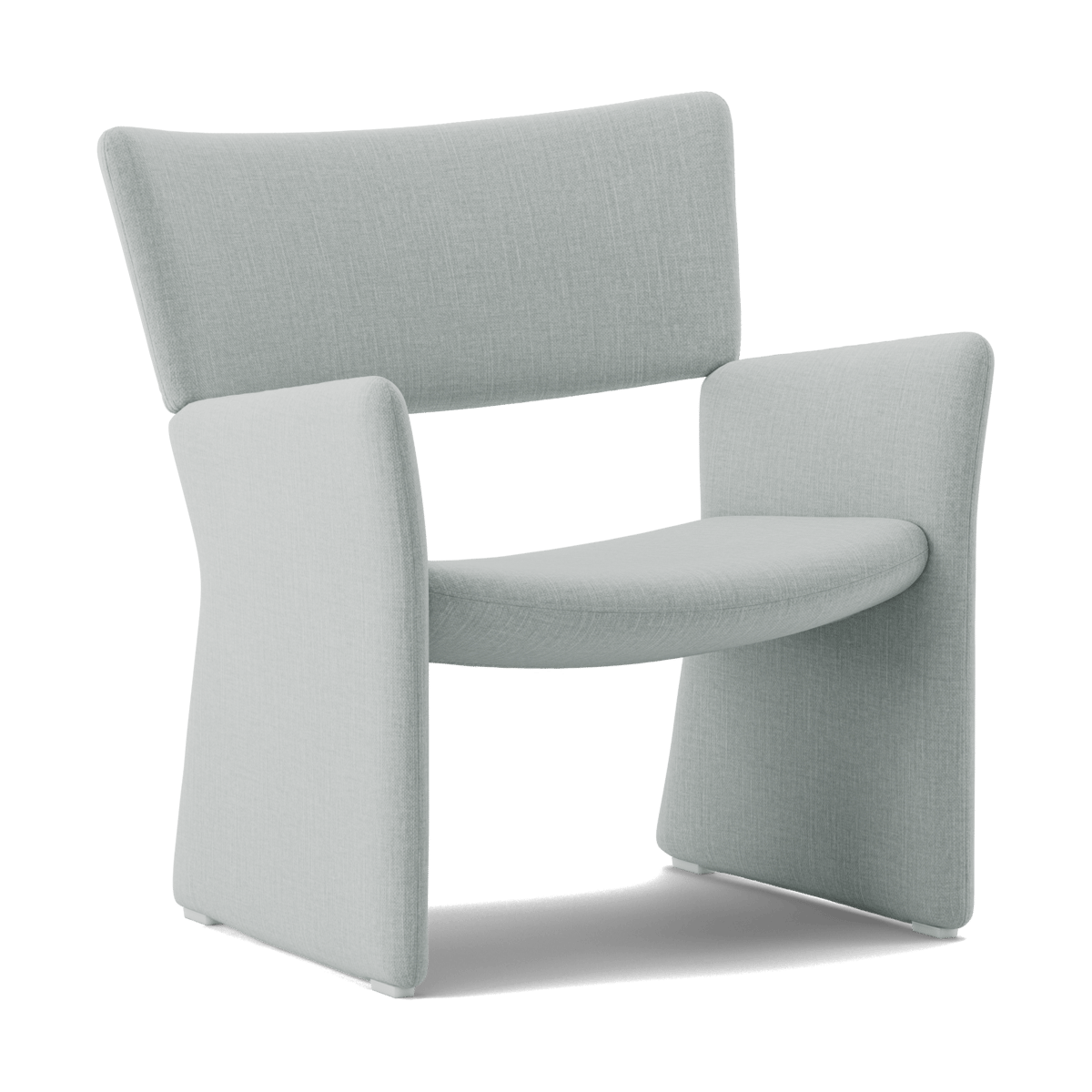 Massproductions Crown Easy Chair fåtölj Linara 253 Swedish Grey