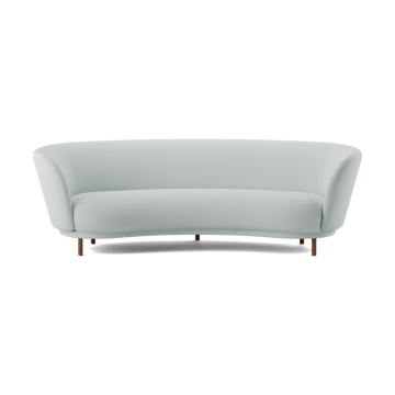 Dandy 3-sits soffa - Walnut-Linara 253 Swedish Grey - Massproductions