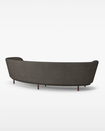 Dandy 4-sits soffa - Sacho Safire 001-valnötsben - Massproductions