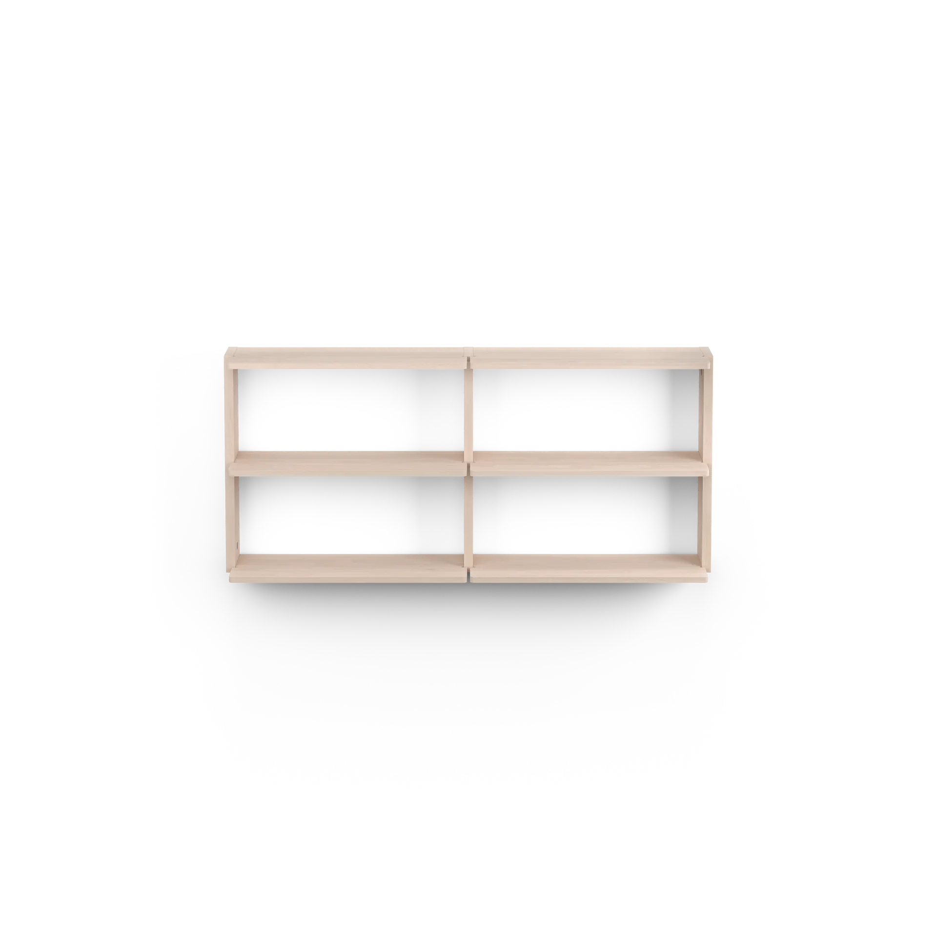 Gridlock - S2-A6-0 vägghylla, Natural Ash Massproductions