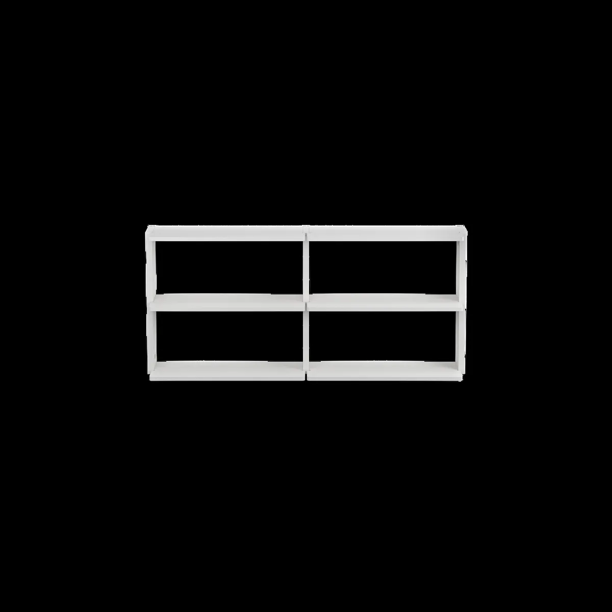 Massproductions Gridlock - S2-A6-0 vägghylla White stained Ash