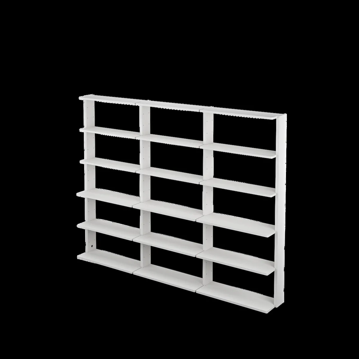 Massproductions Gridlock - T3-A9-A9 vägghylla White stained Ash