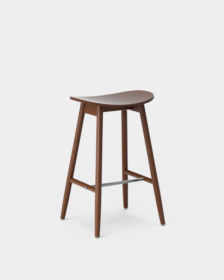 Icha barstol 65 cm, Valnötsbetsad bok Massproductions