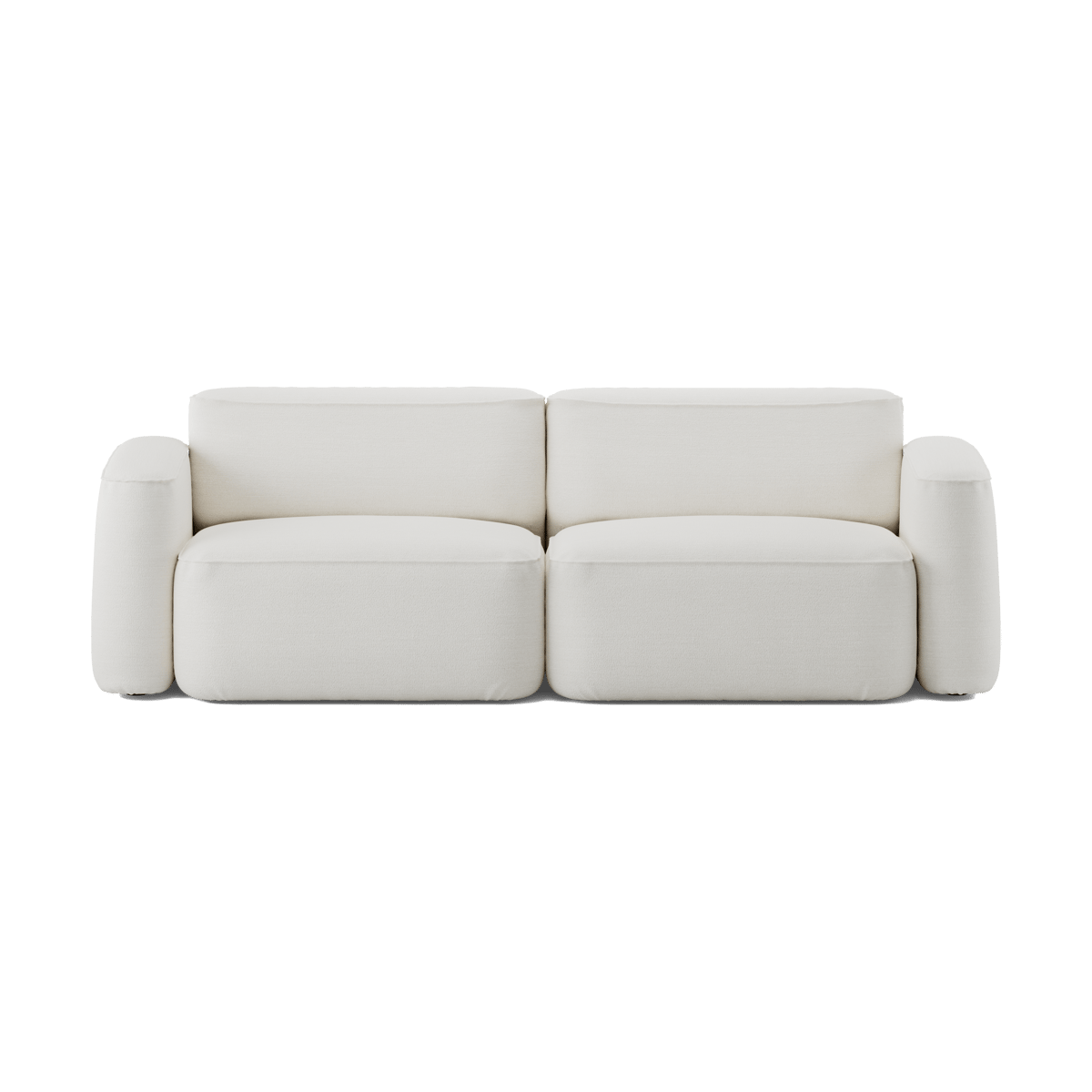 Massproductions Patch 2,5-sits soffa Ecriture 100 | Skandinavisk Design | Soffor | Vit