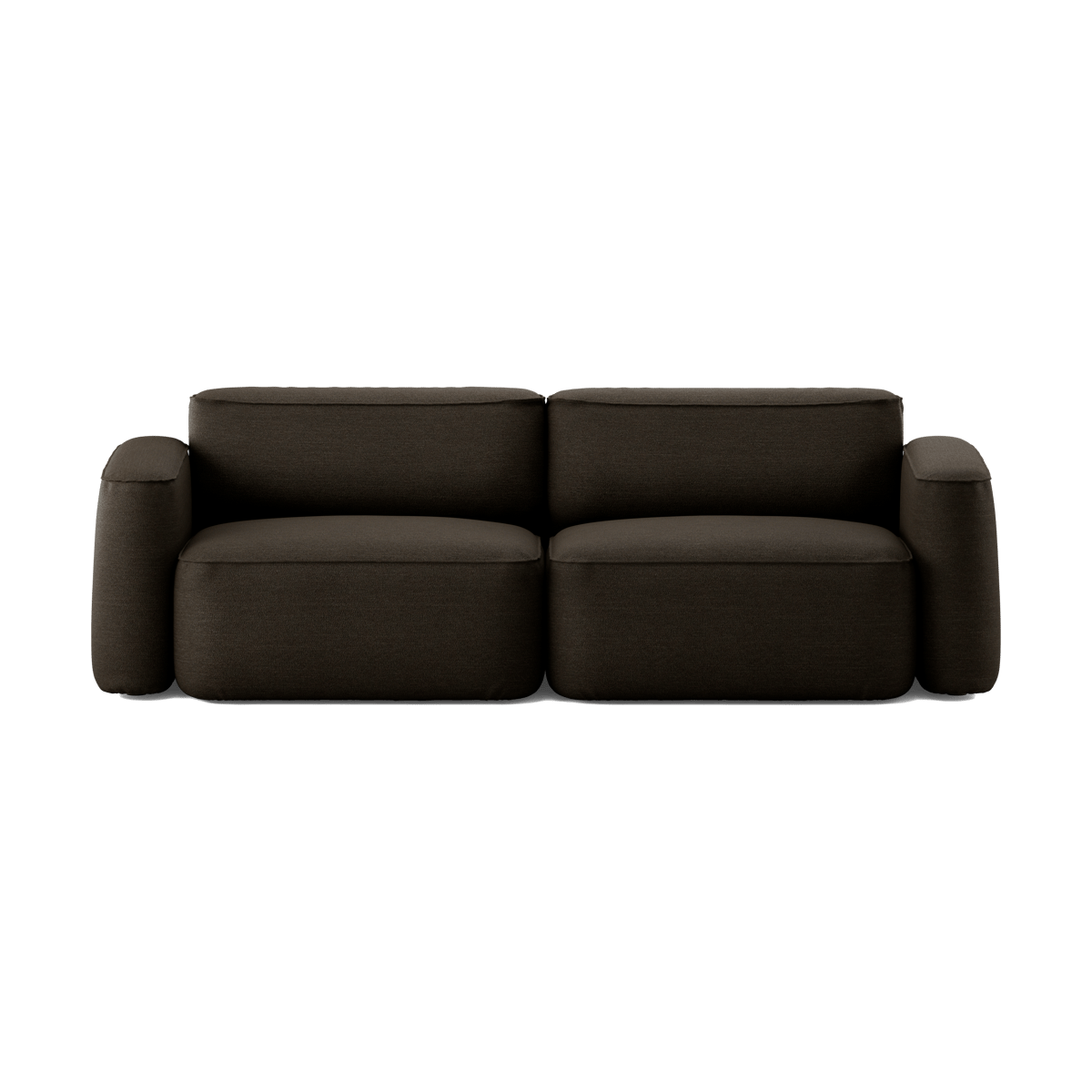 Massproductions Patch 2,5-sits soffa Ecriture 380 | Skandinavisk Design | Soffor | Brun