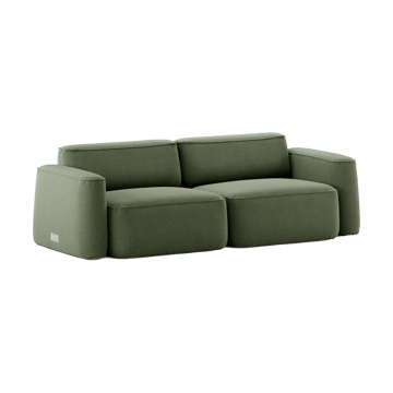 Patch 2,5-sits soffa - Linara 100 Tarragon - Massproductions