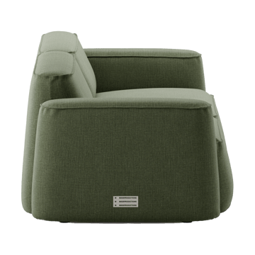 Patch 2,5-sits soffa - Linara 100 Tarragon - Massproductions