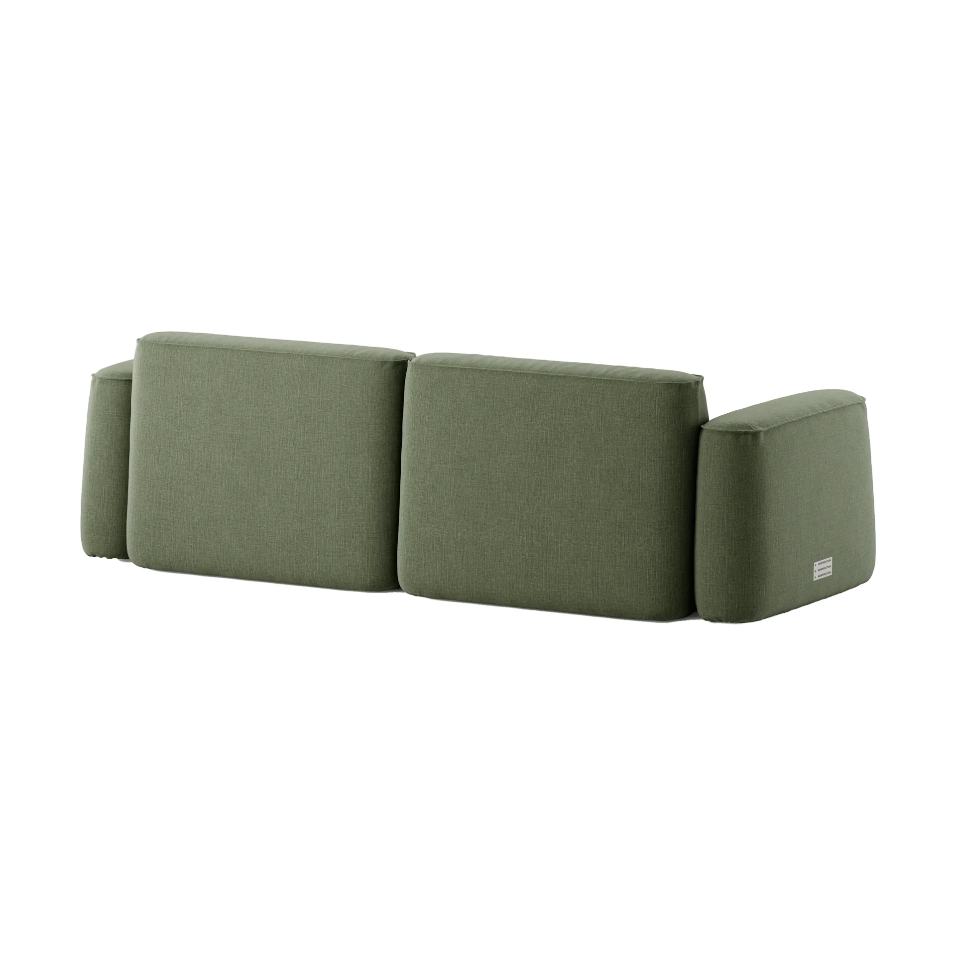 Patch 2,5-sits soffa, Linara 100 Tarragon Massproductions