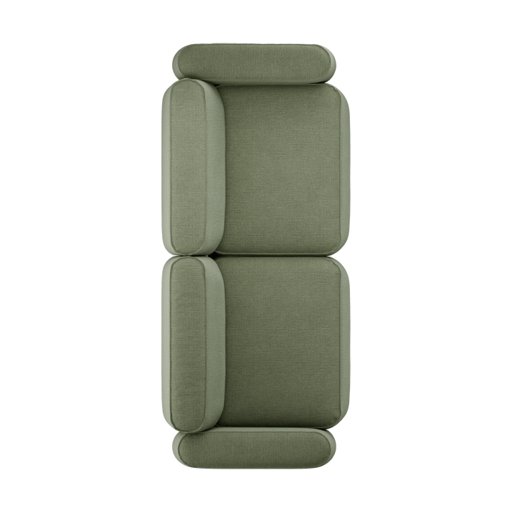 Patch 2,5-sits soffa, Linara 100 Tarragon Massproductions