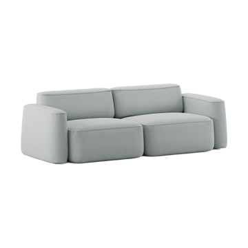 Patch 2,5-sits soffa - Linara 253 Swedish Grey - Massproductions