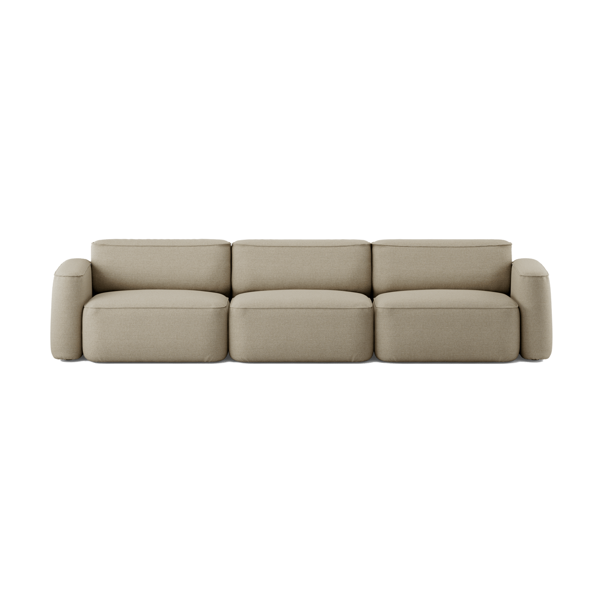 Massproductions Patch 3-sits soffa Ecriture 240 | Skandinavisk Design | Soffor | Beige