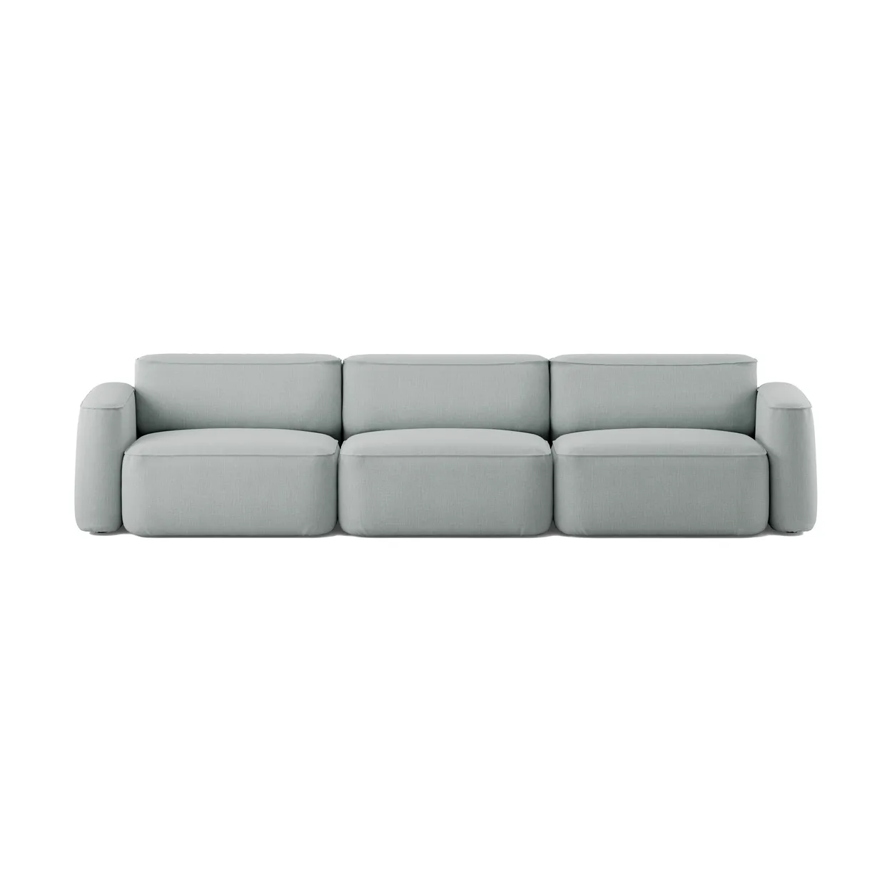 Massproductions Patch 3-sits soffa Linara 253 Swedish Grey