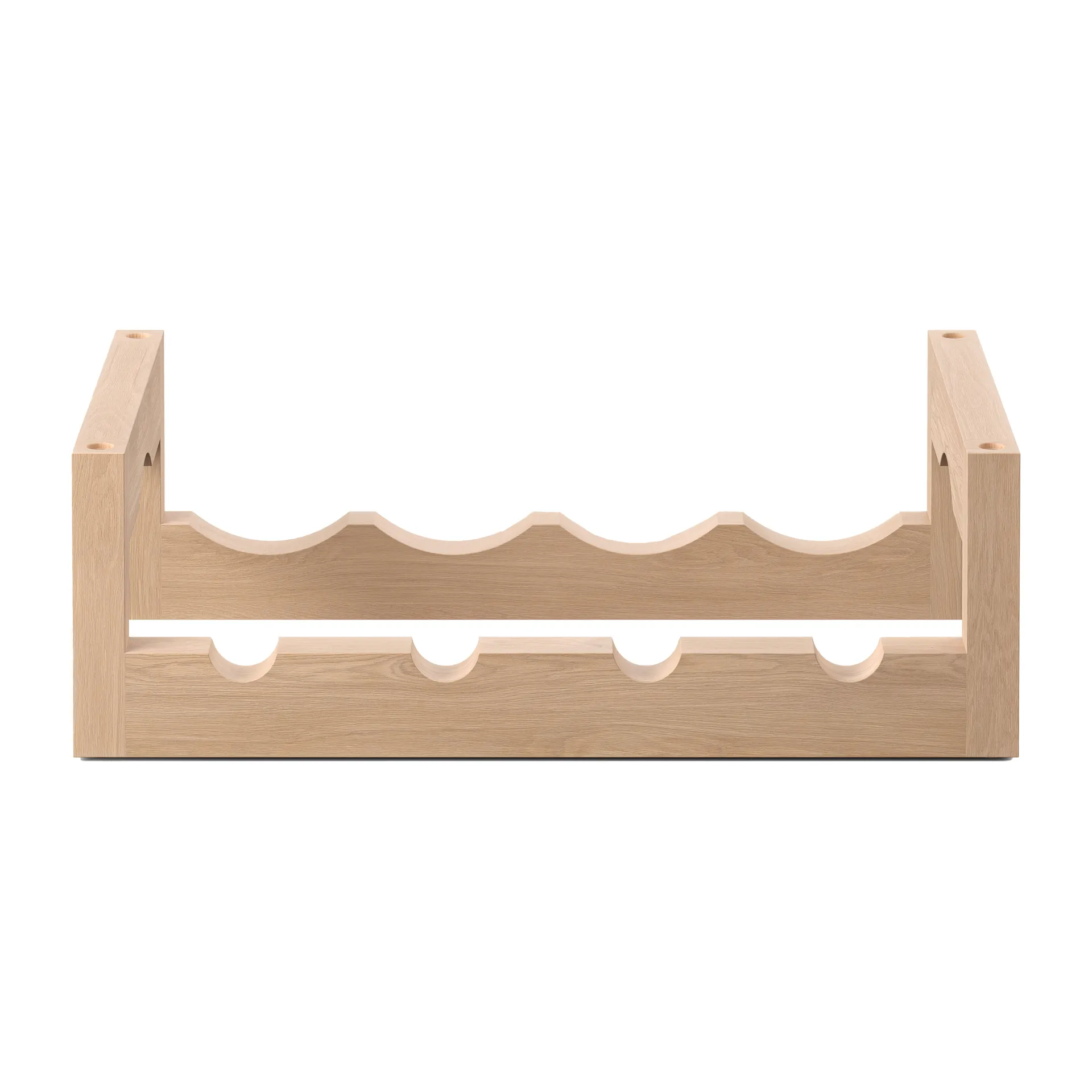 Silo stapelbart vinställ, Oljad ask Massproductions